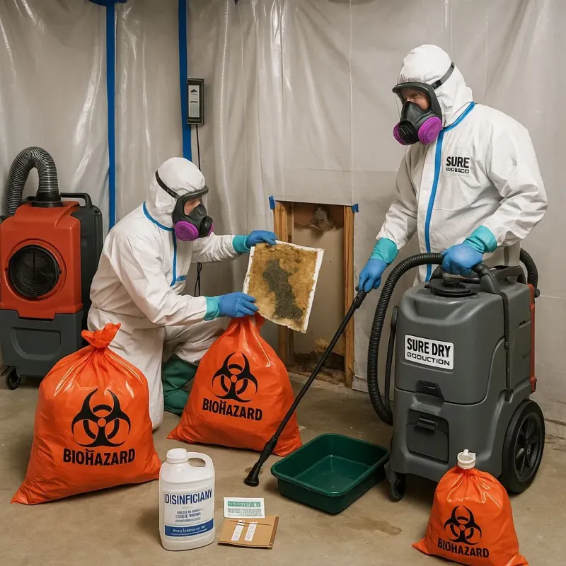 Contaminated Water Handling Protocols process in Belleville, WI