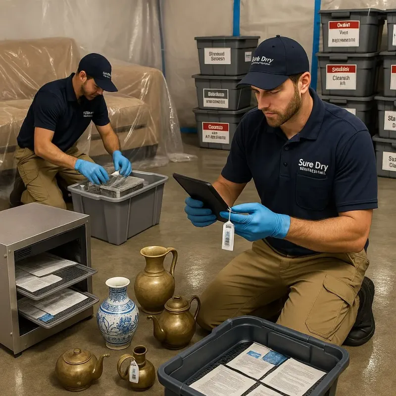 Content Protection and Restoration process in Belleville, WI
